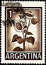 Argentina - 1961 - Sunflower - 1 Peso - Marron - Flora And Fauna - Scott 690 A278 - 0